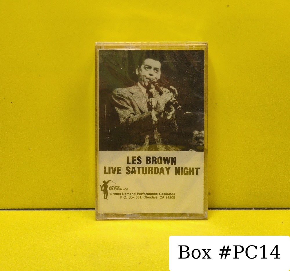 Les Brown - Live Saturday Night - 1989 - DPC-849 - New - Sealed - Cassettes