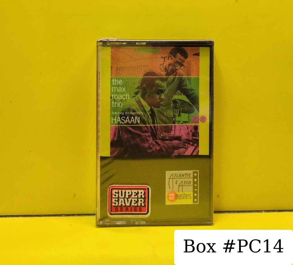 The Max Roach Trio Featuring The Legendary Hasaan - The Max Roach Trio Featuring The Legendary Hasaan - 1992 - 7 82273-4 - New - Sealed - Cassettes - Reissue - Remastered