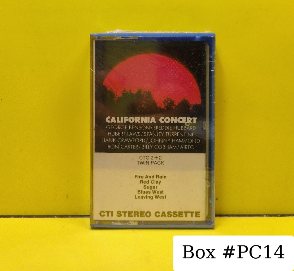 Various - California Concert - The Hollywood Palladium - CTC 2+2 - New - Sealed - Cassettes - Canadian Import