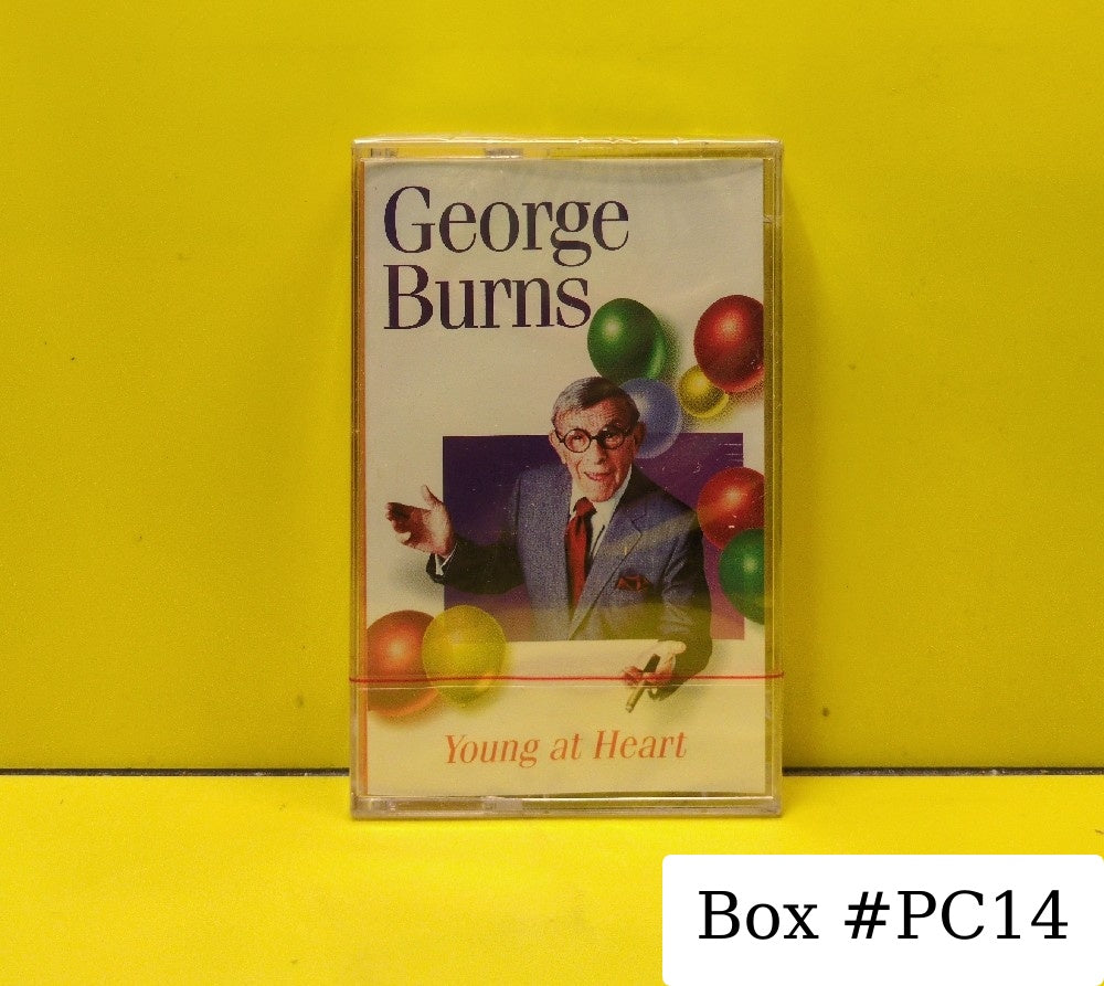 George Burns - Young At Heart - 1995 - 222828-4 - New - Sealed - Cassettes
