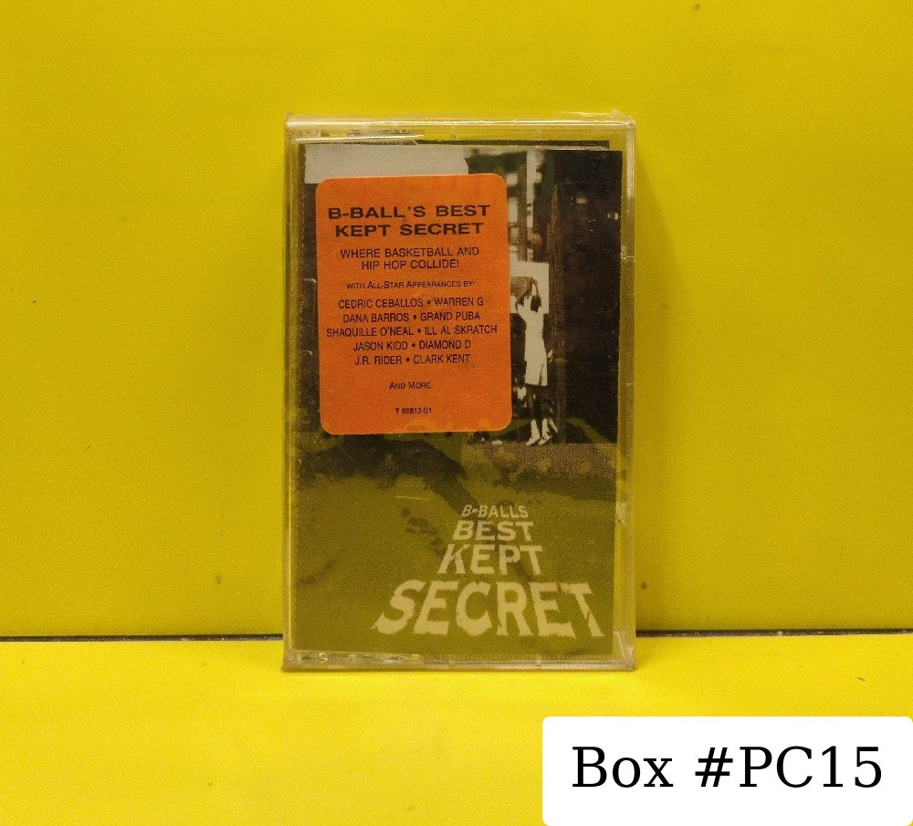 Various - B-Ball's Best Kept Secret - 1994 - ET66812 - New - Sealed - Cassettes