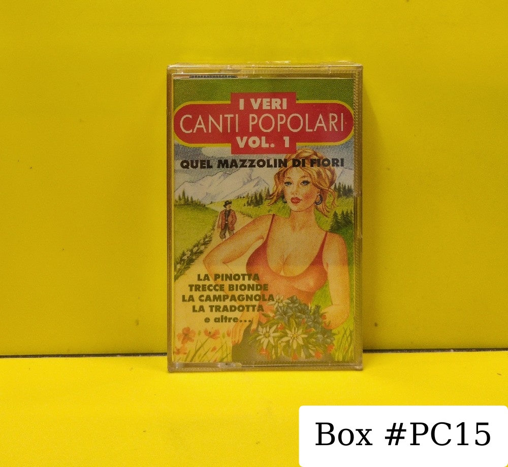 Various - I Veri Canti Popolari Vol. 1 - MC 001 - New - Sealed - Cassettes - Italy Import