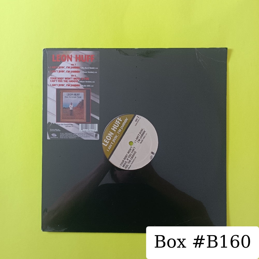 Leon Huff - I Ain't Jivin' I'm Jammin' 12" - 1999 - 72438-58794-1-8 - New - Sealed - Vinyl