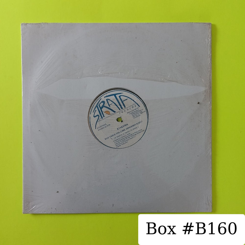 Kingston - How Could You Love Somebody Else 12" - 1989 - STR EP002 - New - Sealed - Vinyl