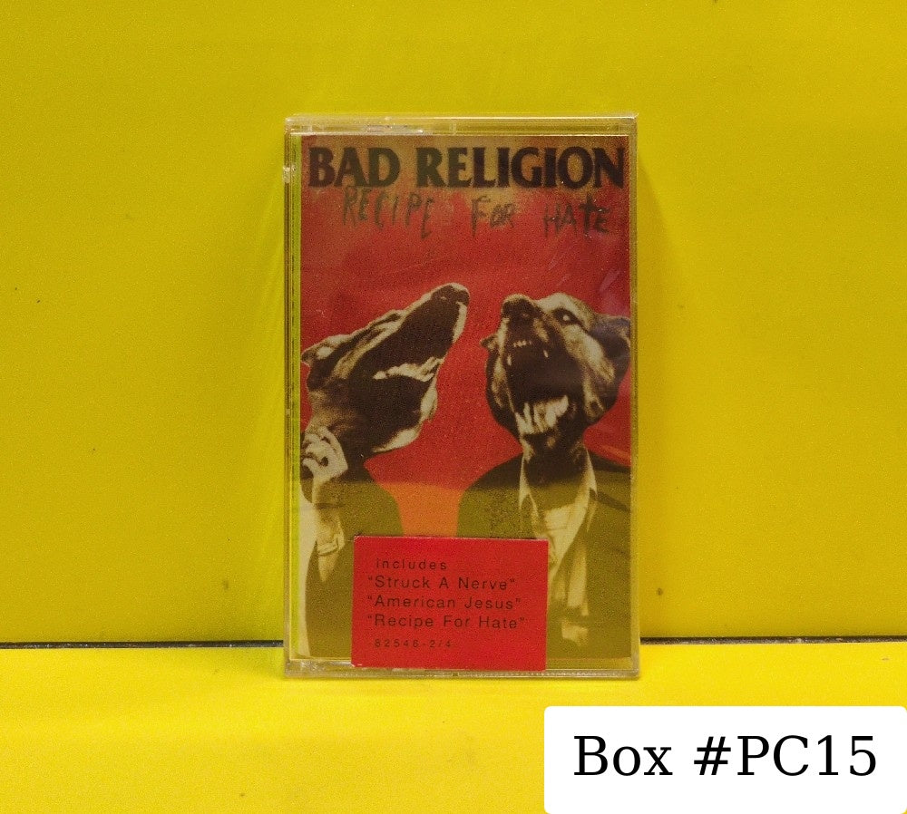 Bad Religion - Recipe for Hate - 1993 - 7 82546 4 New - Sealed - cassettes