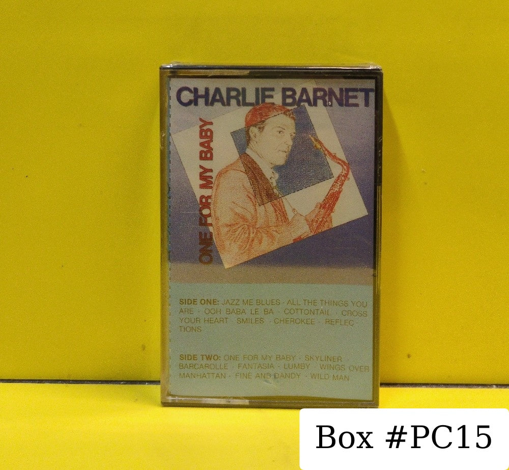Charlie Barnet - One For My Baby - 1985 - 40180 - New - Sealed - Cassettes - Holland Import