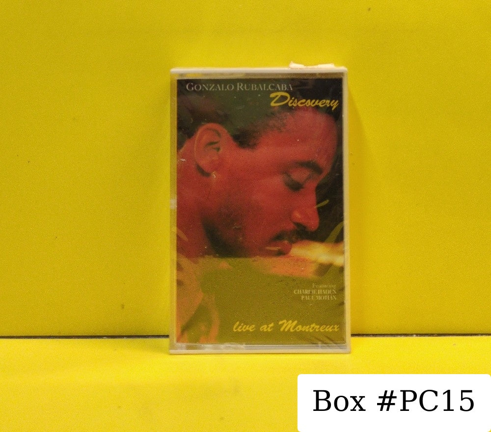 Gonzalo Rubalcaba - Discovery "Live At Montreux" - 1991 - B4-95478 - New - Sealed - Cassettes