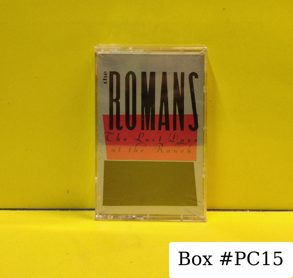 The Romans - The Last Days At The Ranch - 1986 - 72156-4 - New - Sealed - Cassettes