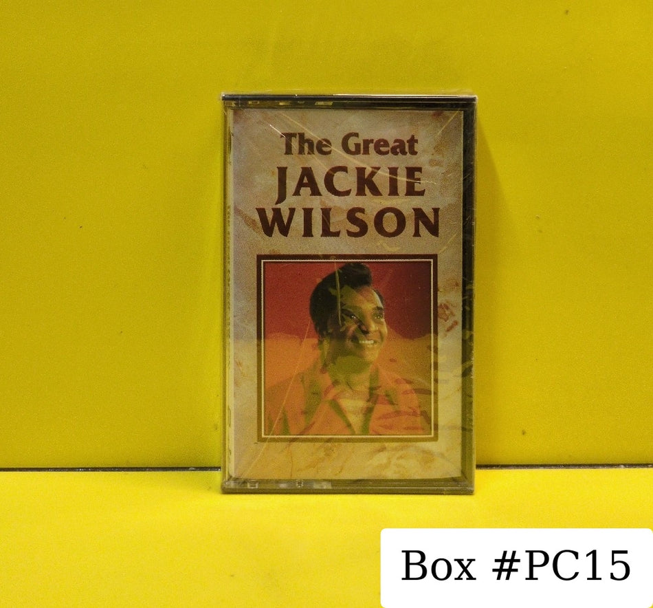 Jackie Wilson - The Great Jackie Wilson (Cassette One) - 1989 - MTD17 - New - Sealed - Cassettes