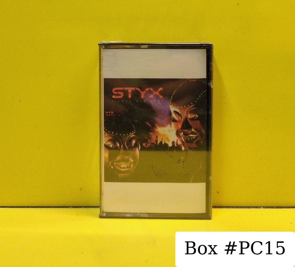 Styx - Kilroy Was Here - 1983 - CS 3734 - New - Sealed - Cassettes - CRC Club Edition