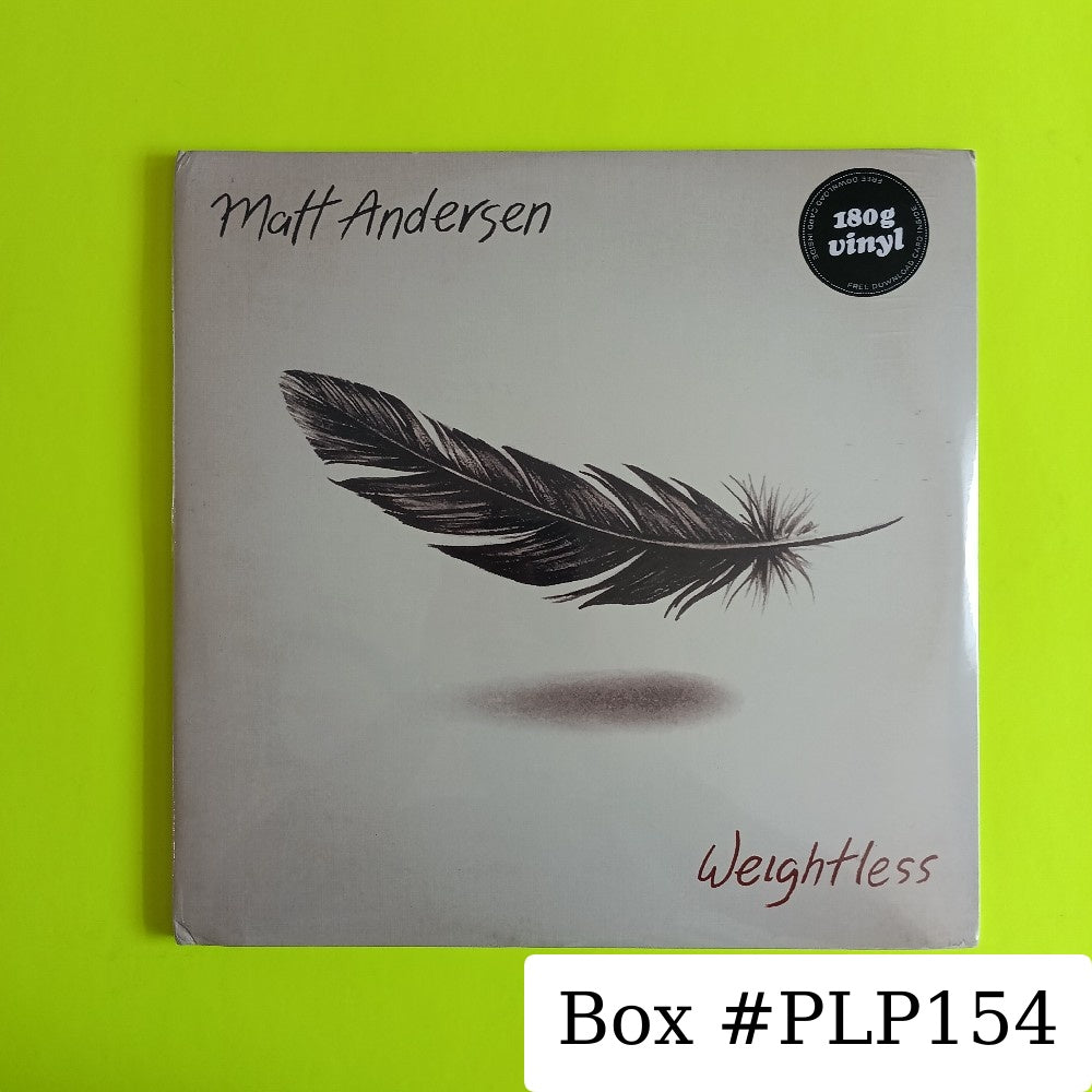 Matt Andersen - Weightless - 2014 - TNV009 - New - Sealed - Vinyl