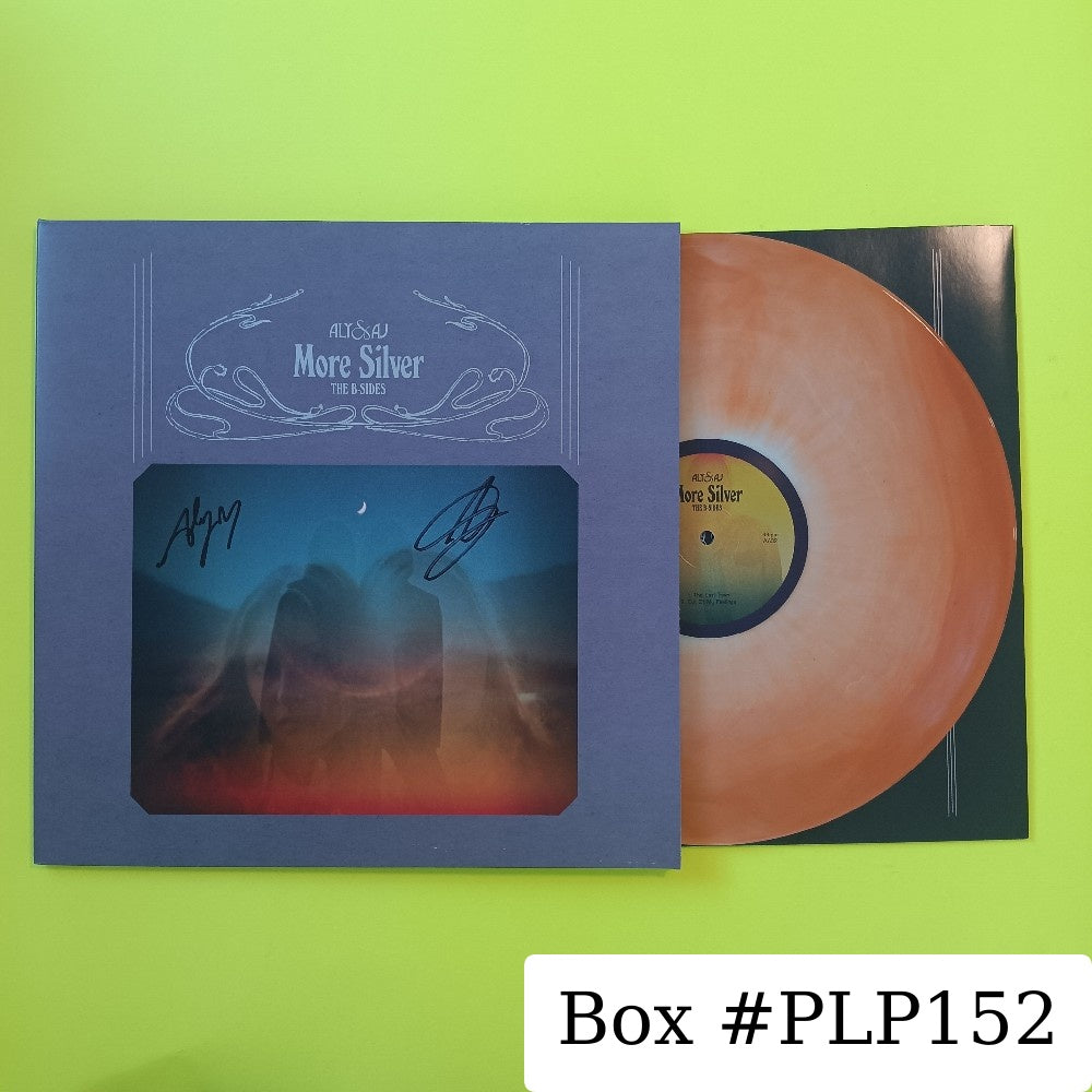 Aly & AJ - More Silver SIGNED ORANGE MARBLE - 2025 - AA32 - New - NM - Vinyl