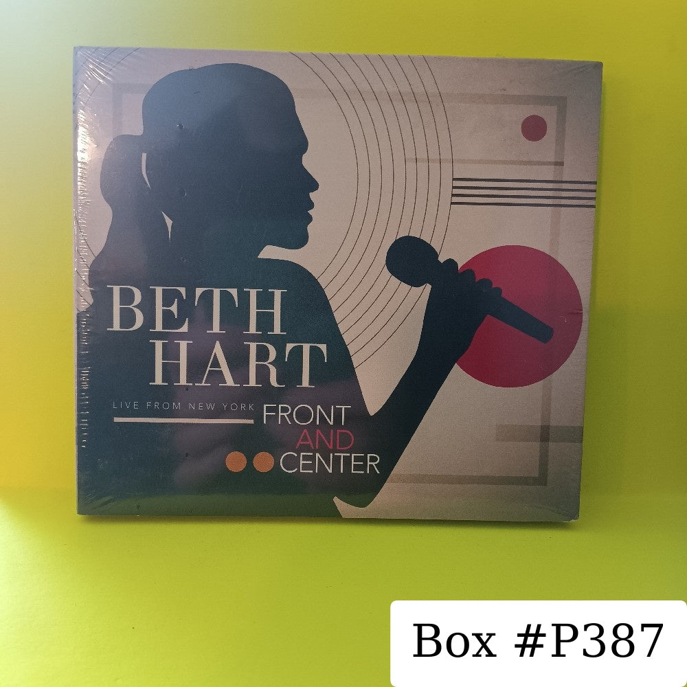 Beth Hart - Front And Center Live From New York CD DVD - 2018 - PRD75542 - New - Sealed - CDs