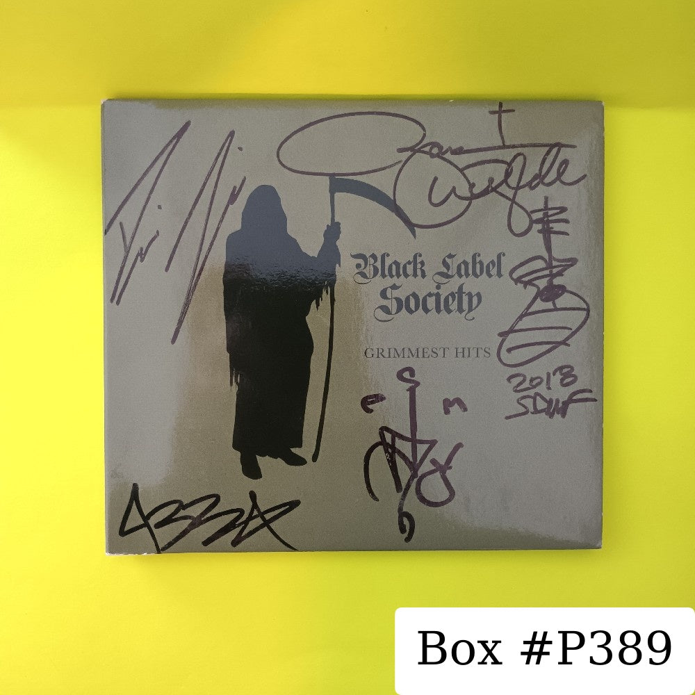 Black Label Society - Grimmest Hits SIGNED - 2018 - SPINE796955 - New - NM - CDs