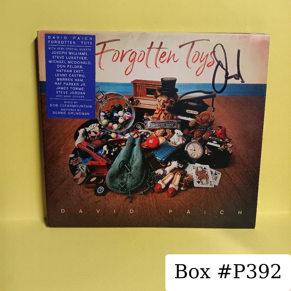 David Paich - Forgotten Toys SIGNED - 2022 - TPC76792 - New - NM - CDs