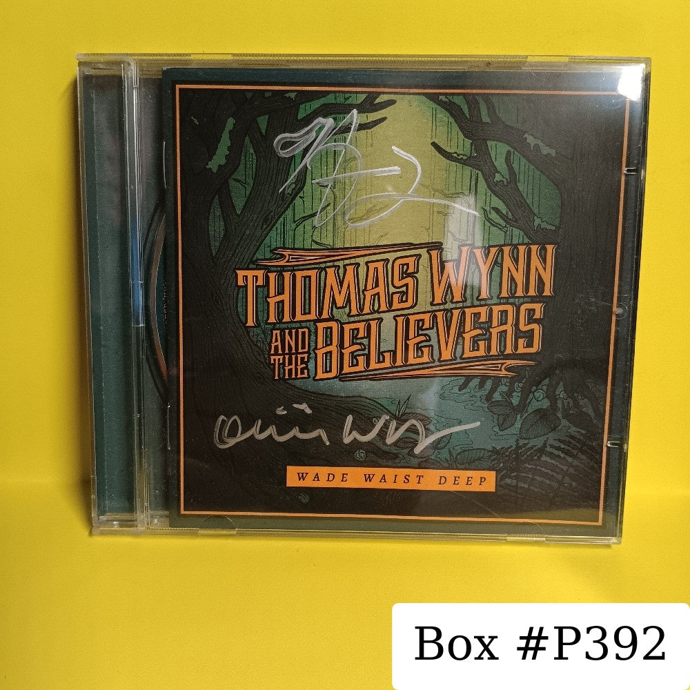 Thomas Wynn & The Believers - Wade Waist Deep SIGNED PROMO CD - 2017 - M75132 - New - NM - CDs