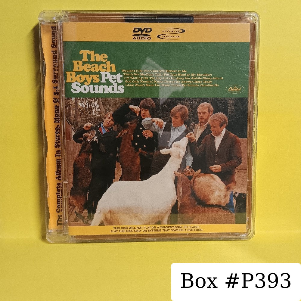 The Beach Boys - Pet Sounds - 2003 - 72434-77937-9-0 - Used - EX - DVD