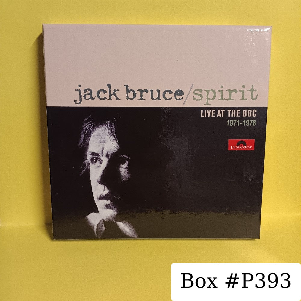 Jack Bruce - Spirit 3CD (Live At The BBC 1971-1978) - 2008 - 5305568 - Used - VG++ - CDs