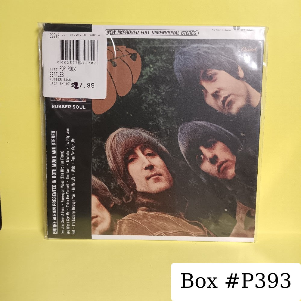 The Beatles - Rubber Soul - 2014 - B0019707-02 - New - Sealed - CDs