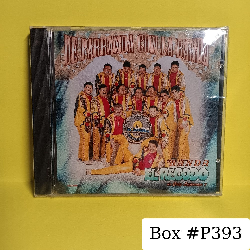 Banda El Recodo De Crúz Lizárraga - De Parranda Con La Banda - 1997 - FPCD-9580 - New - Sealed - CDs
