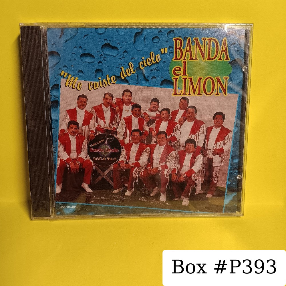 La Original Banda El Limón De Salvador Lizárraga - Me Caiste Del Cielo - 1996 - 4016 - New - Sealed - CDs