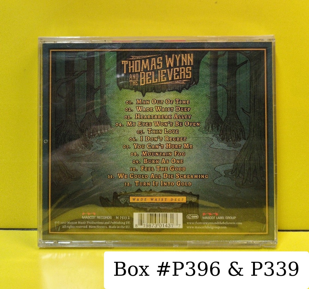 Thomas Wynn & The Believers - Wade Waist Deep - 2017 - M75132 - New - Sealed - CDs - European Import