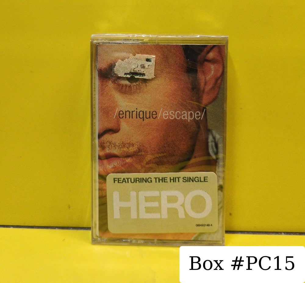 Enrique Iglesias - Escape - 2001 - 0694931484 - New - Sealed - Cassettes