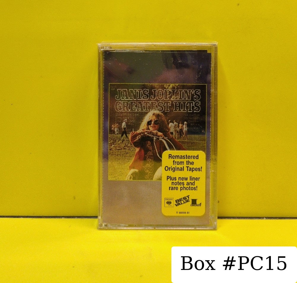 Janis Joplin - Janis Joplin's Greatest Hits - 1999 - CT 65869 - New - Sealed - Cassettes - Reissue - Remastered