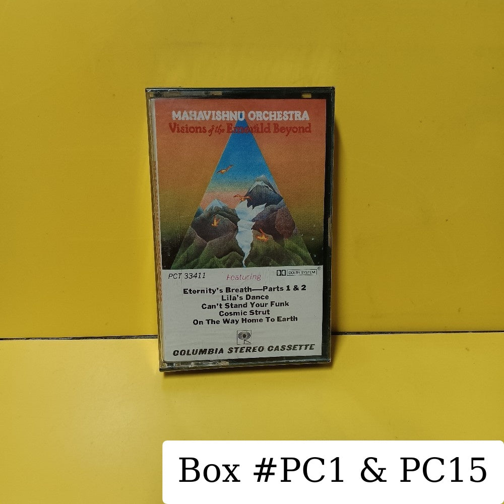 Mahavishnu Orchestra - Visions Of The Emerald Beyond  - 1975 - PCT 33411 - New - Sealed - Cassettes