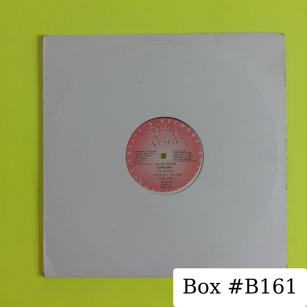Nardo Boom - Ellis Benia (Dem Bow) JAMAICA - 1990 - SRD29 - Used - VG+ - Vinyl