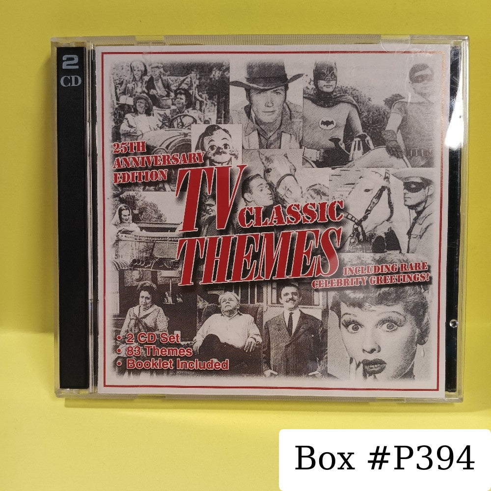 Various - 25th Anniversary Edition TV Classic Themes 2CD - 1998 - DPMC 105 - Used - VG++ - CDs