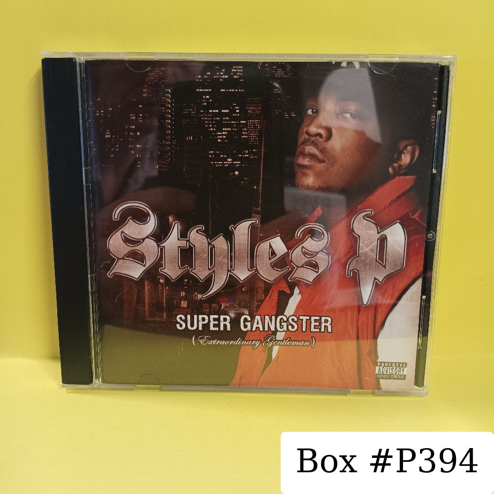 Styles P - Super Gangster (Extraordinary Gentleman) - 2007 - KOC-CD-5557 - Used - EX - CDs