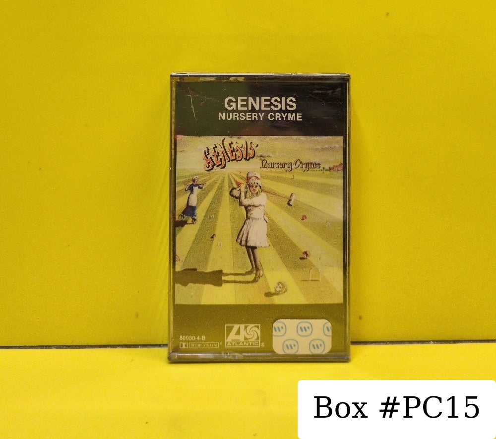 Genesis - Nursery Cryme - 1982 - 7 80030-4-B - New - Sealed - Cassettes - Reissue