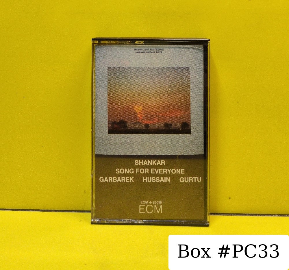 Shankar - Song For Everyone - 1985 - ECM 4-25016 / ECM 25016-4 E - Used - EX - Cassettes