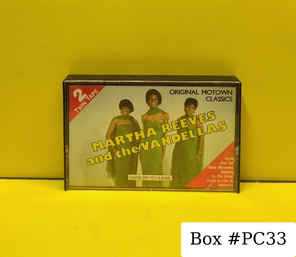 Martha Reeves & The Vandellas - Original Motown Classics - 1990 - PDK-2-1275 - Used - EX - Cassettes