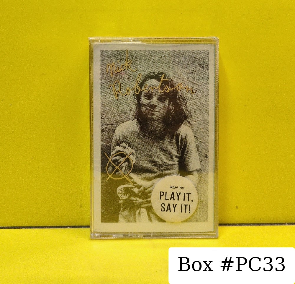 Nick Robertson - Bullet Proof Boy - 1990 - 91422-4 - New - Sealed - Cassettes - Promo
