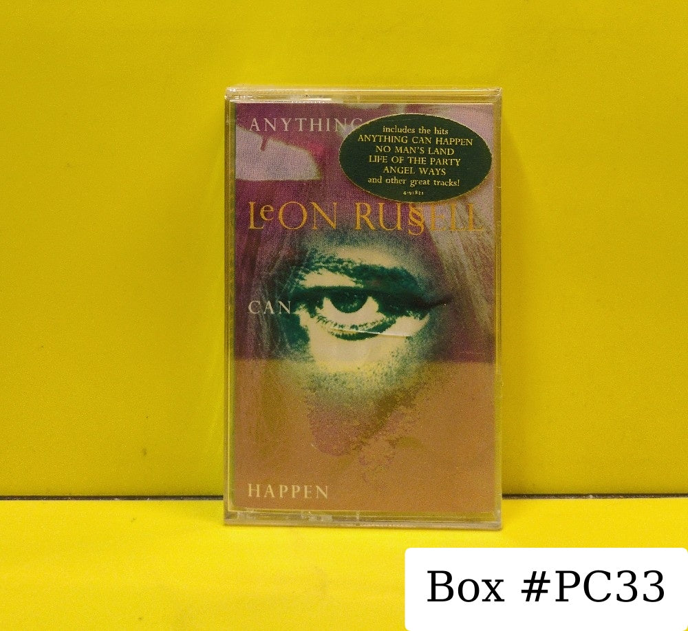 Leon Russell - Anything Can Happen - 1992 - 4-91821 - New - Sealed - Cassettes