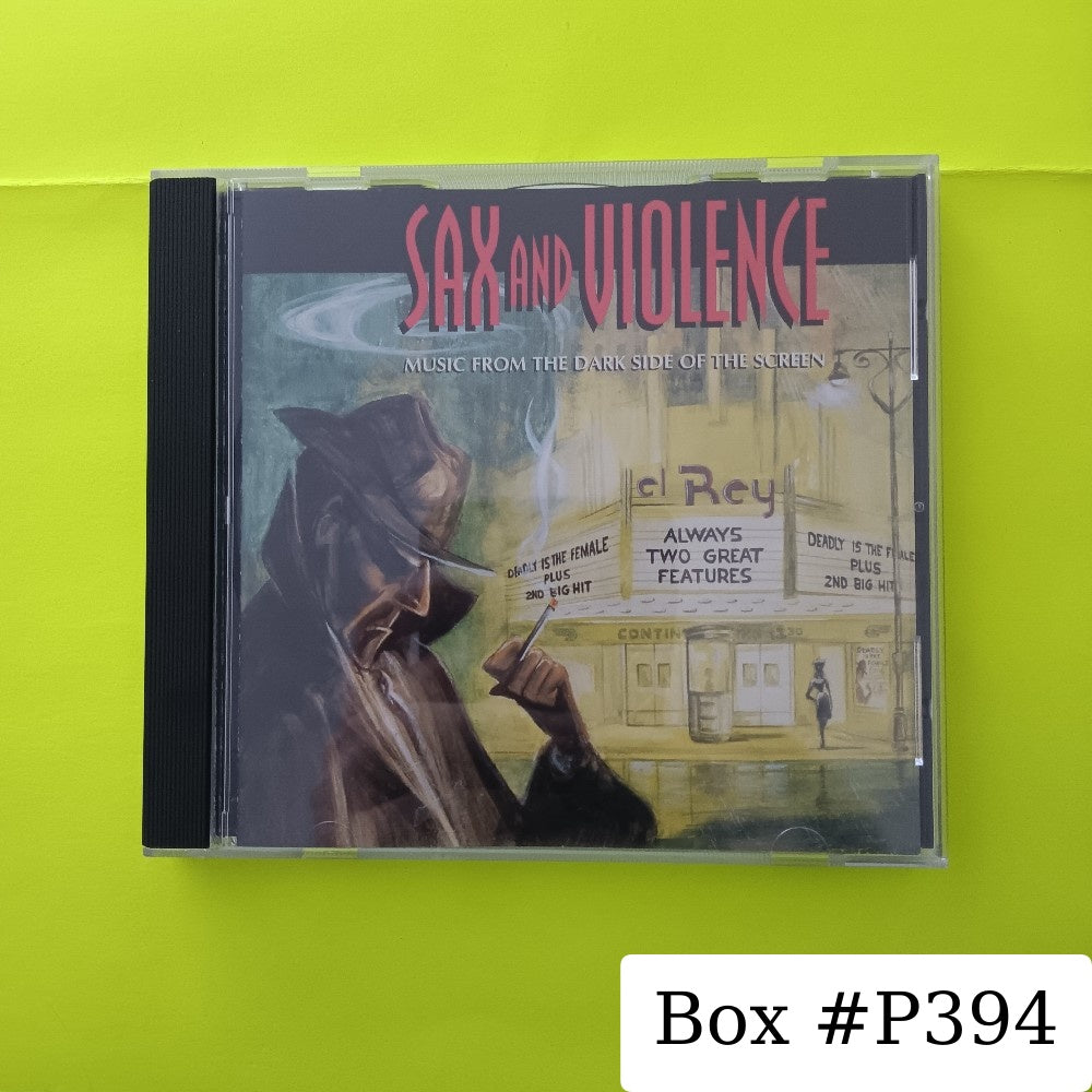 Lanny Meyers - Sax And Violence: Music from the Dark Side of the Screen - 1995 - VSD-5562 - Used - VG++ - CDs