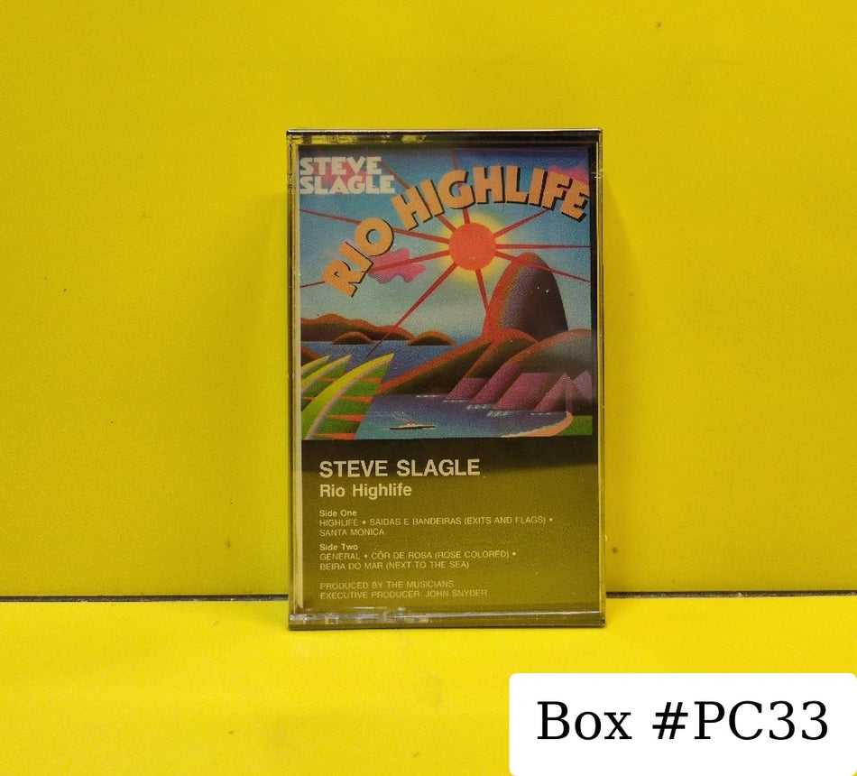 Steve Slagle - Rio Highlife - 1986 - 81657-4 - New - Sealed - Cassettes - Promo