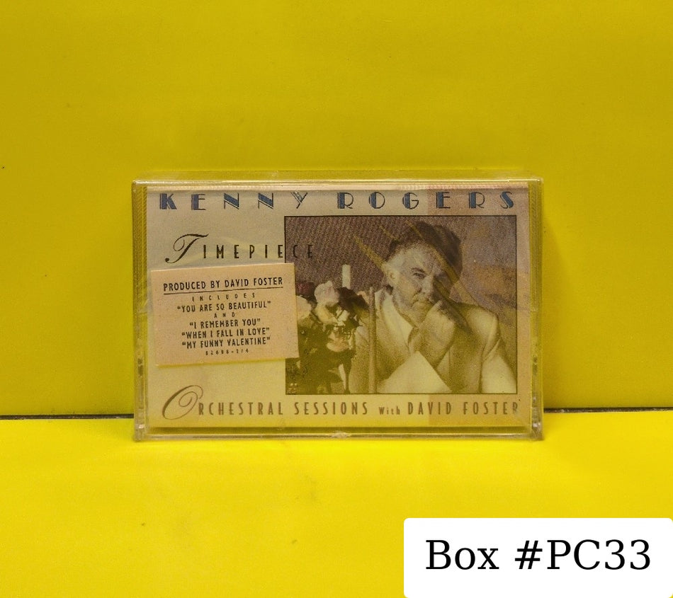 Kenny Rogers - Timepiece - 1994 - 82698-4 - New - Sealed - Cassettes