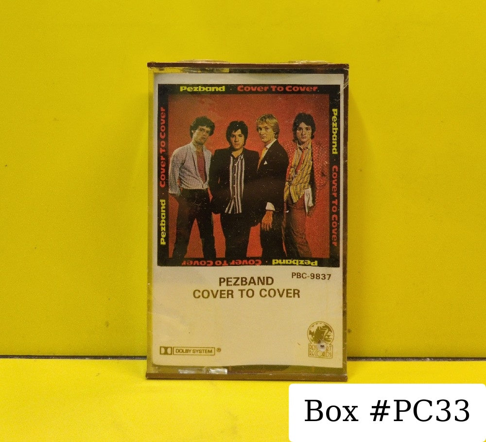 Pezband - Cover To Cover - 1979 - PBC-9837 - New - Sealed - Cassettes