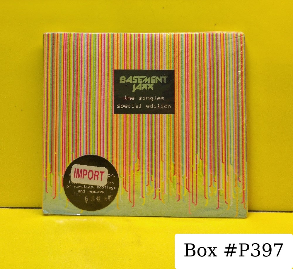Basement Jaxx - The Singles - 2005 - XLCD187X - New - Sealed - CDs - Special Edition - Canadian Import