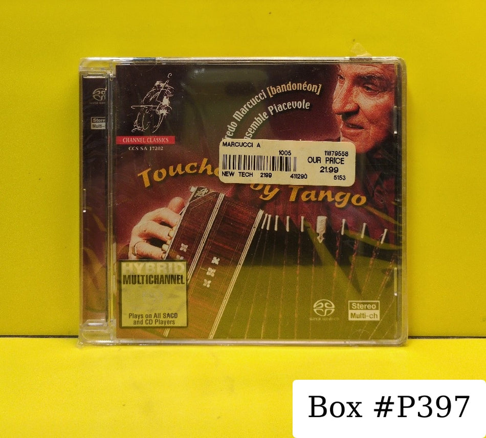 Alfredo Marcucci, Ensemble Piacevole - Touched By Tango - 2002 - CCS SA 17202 - New - Sealed - CDs - SACD - European Import