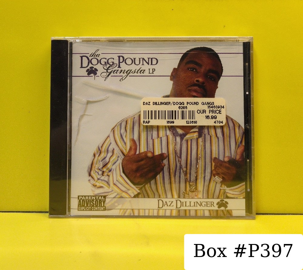 Daz Dillinger - Tha Dogg Pound Gangsta LP - 2005 - GA0092 - New - Sealed - CDs