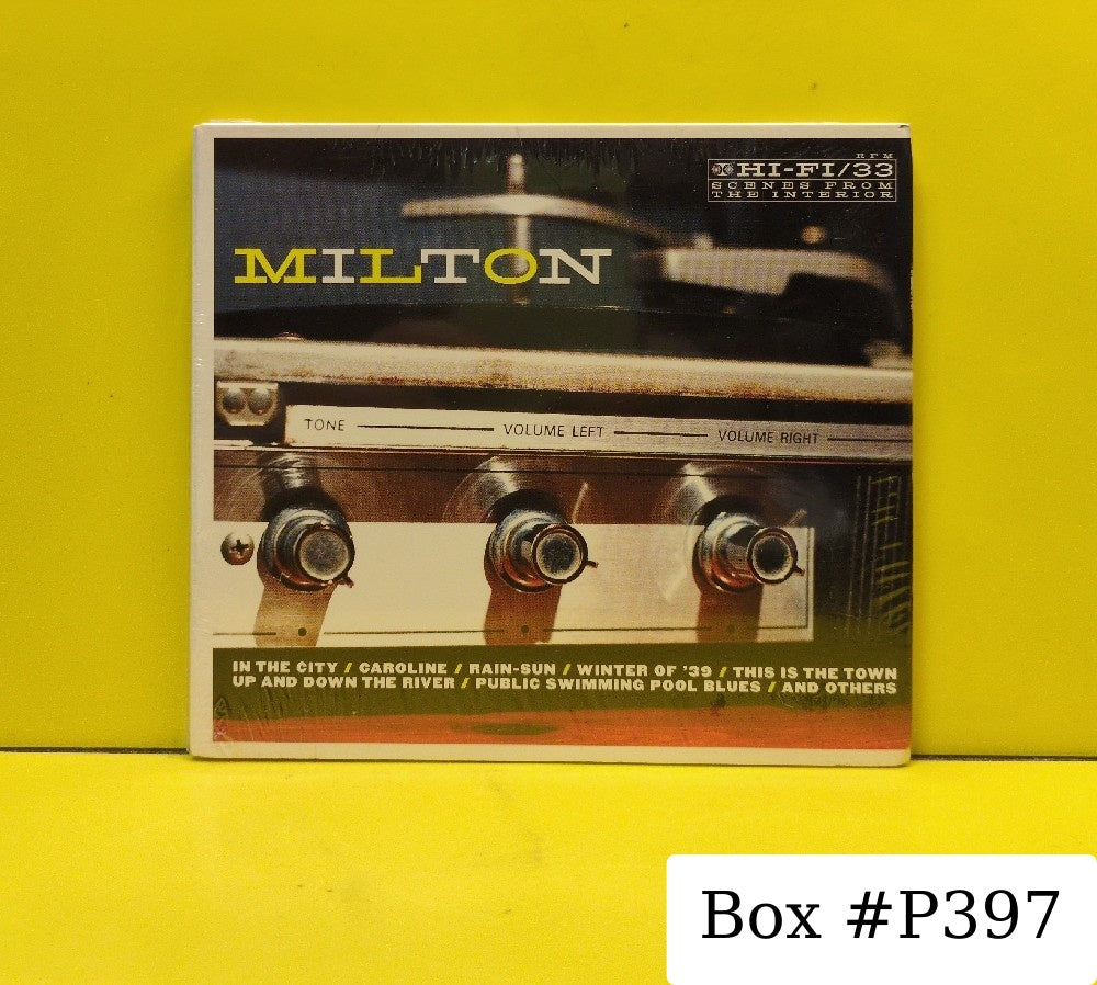 Milton - Scenes From The Interior - 2003 - MCR 0301 - New - Sealed - CDs