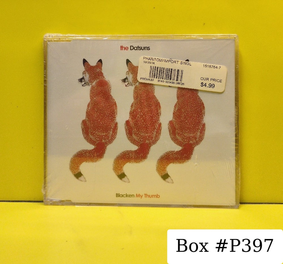The Datsuns - Blacken My Thumb - 2004 - VVR5026953 - New - Sealed - CDs - European Import