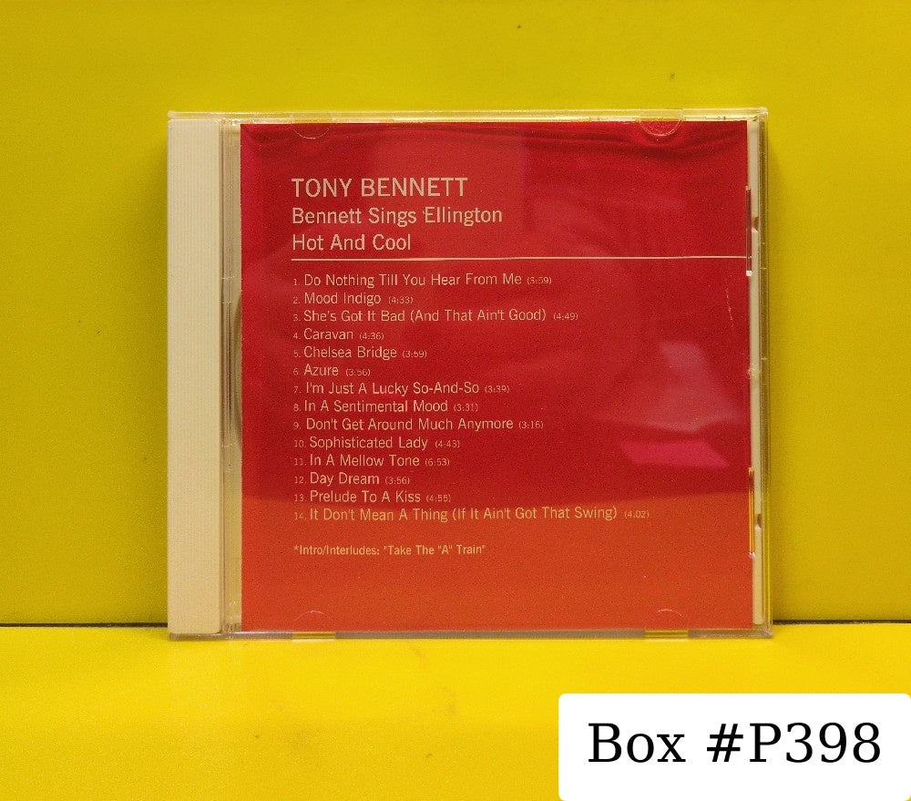 Tony Bennett - Sings Ellington Hot & Cool - 1999 - CSK 42475 - Used - EX - CDs - Advance Promo - Rare