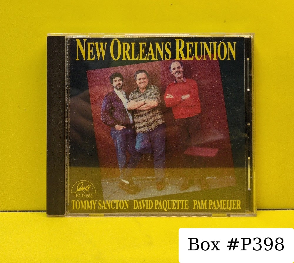 Tommy Sancton, David Paquette, Pam Pameijer - New Orleans Reunion - 1990 - BCD-283 - Used - EX - CDs