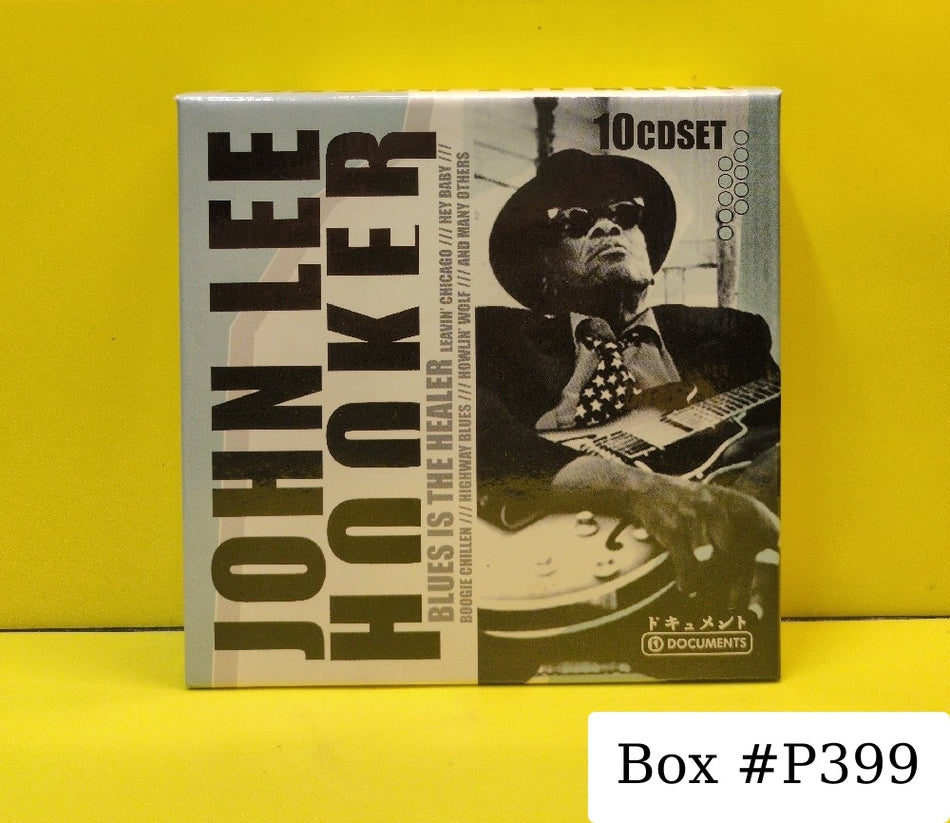 John Lee Hooker - Blues Is The Healing - 2005 - 222916 - Used - VG++ - CDs - 10xCD Box Set (Missing CD #7) - Germany Import