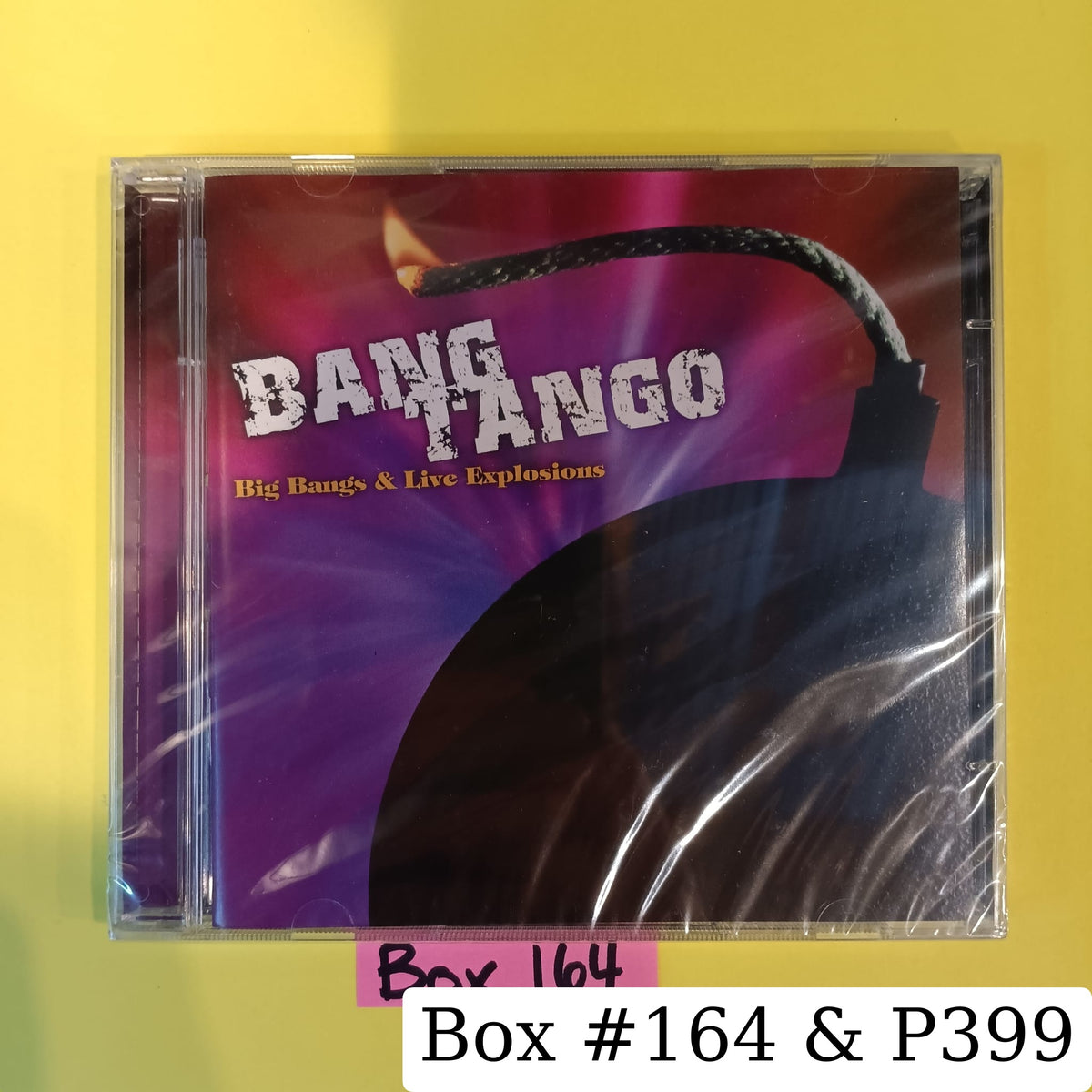 Bang Tango - Big Bangs & Live Explosions - 2005 - 251062 New - Sealed - CDs